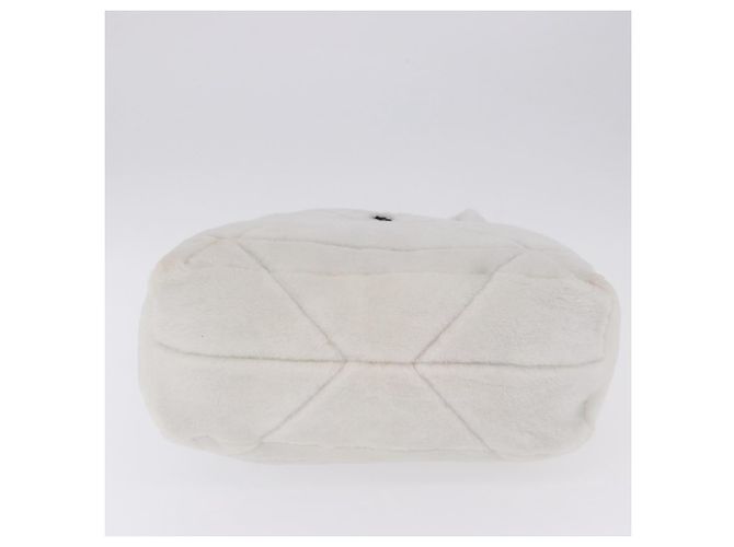 PRADA Tote Bag Fur White Silver - vista 9