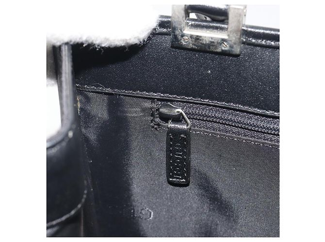 GUCCI Jackie Hand Bag Canvas Black Silver 002 1065 - vista 20