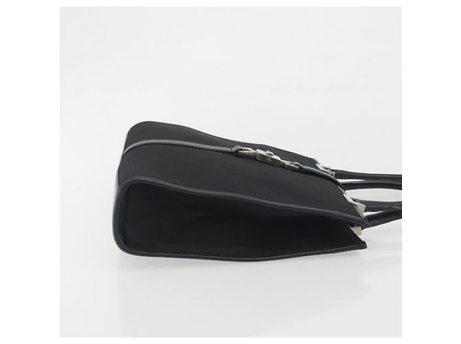 GUCCI Jackie Hand Bag Canvas Black Silver 002 1065 - vista 4