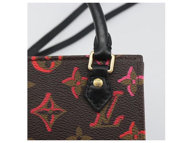 LOUIS VUITTON Monogram Fall in Love Petit Sac Plat Bag 2way M80839 - vista 17