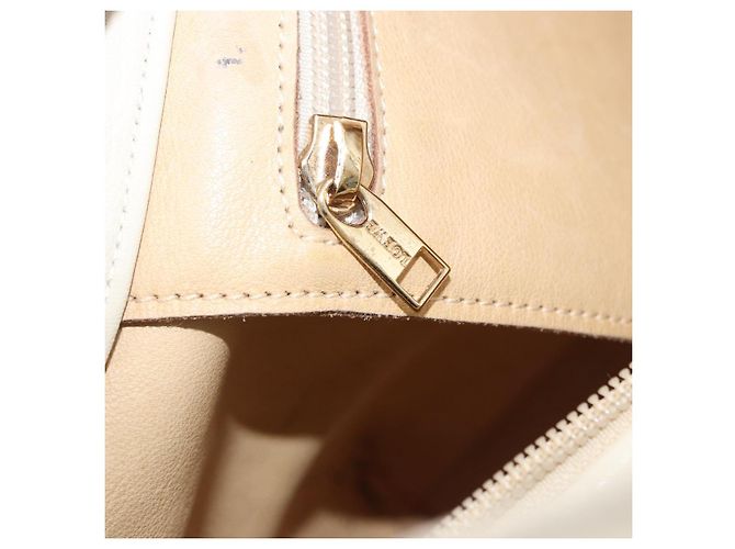 LOEWE Anagram Shoulder Bag Suede Beige Gold Tone - vista 22