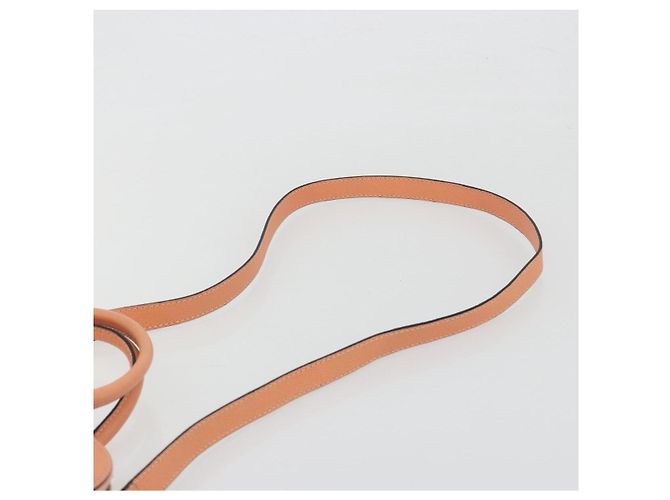 Céline CELINE Hand Bag Leather 2way Orange Gold Tone - vista 10