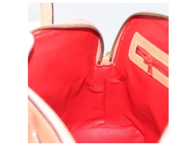 Céline CELINE Hand Bag Leather 2way Orange Gold Tone - vista 21