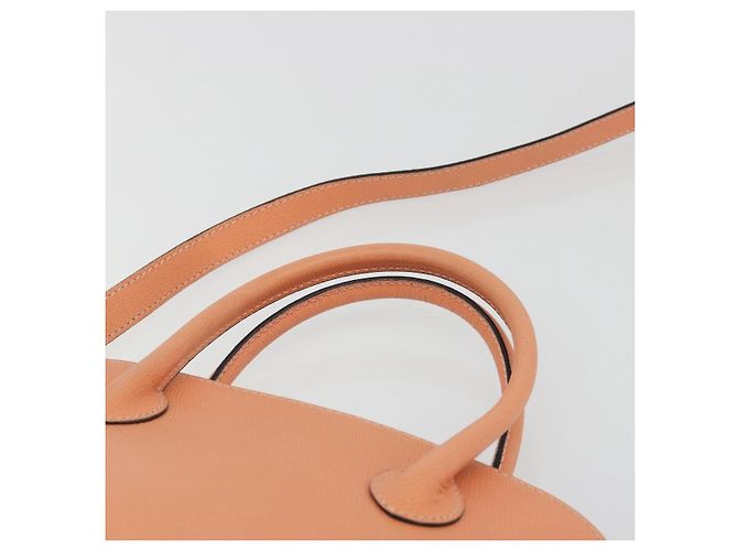 Céline CELINE Hand Bag Leather 2way Orange Gold Tone - vista 8