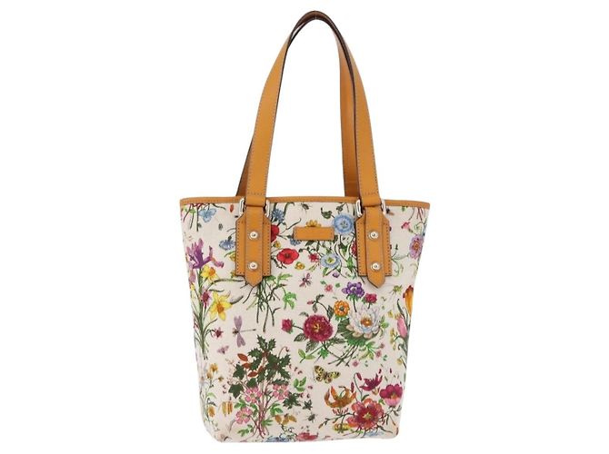 GUCCI Hand Bag Canvas Outlet Multicolor Gold 257250 - vista 2