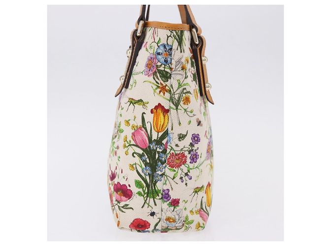 GUCCI Hand Bag Canvas Outlet Multicolor Gold 257250 - vista 4