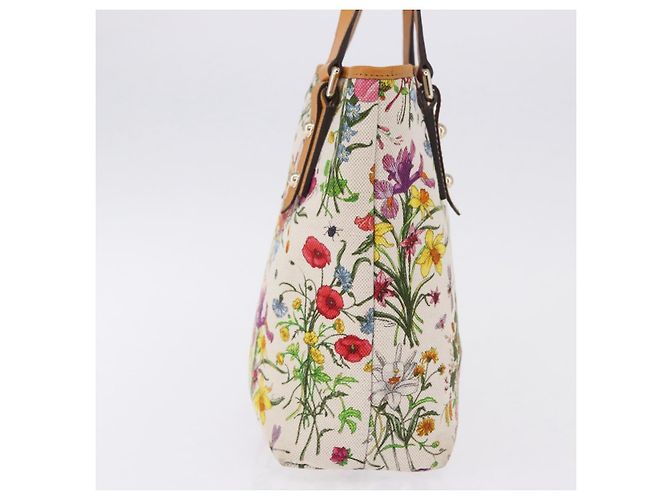 GUCCI Hand Bag Canvas Outlet Multicolor Gold 257250 - vista 5