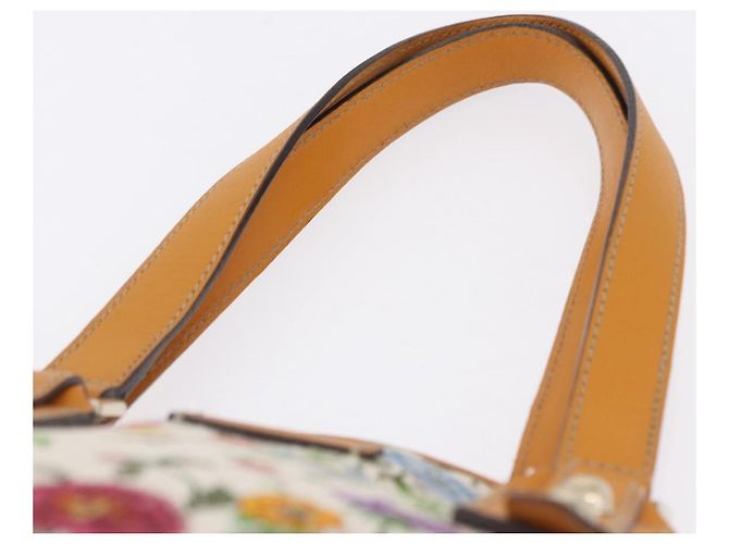 GUCCI Hand Bag Canvas Outlet Multicolor Gold 257250 - vista 8