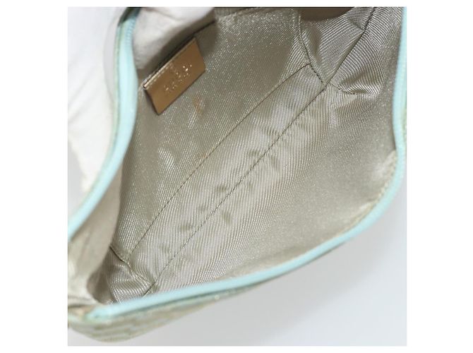 GUCCI GG Canvas Shoulder Bag Light Blue Gold 005 0813 - vista 16