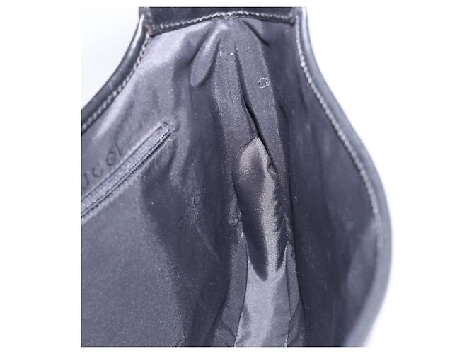 GUCCI Jackie Shoulder Bag Leather Black Silver 001 3306 2684 - vista 17