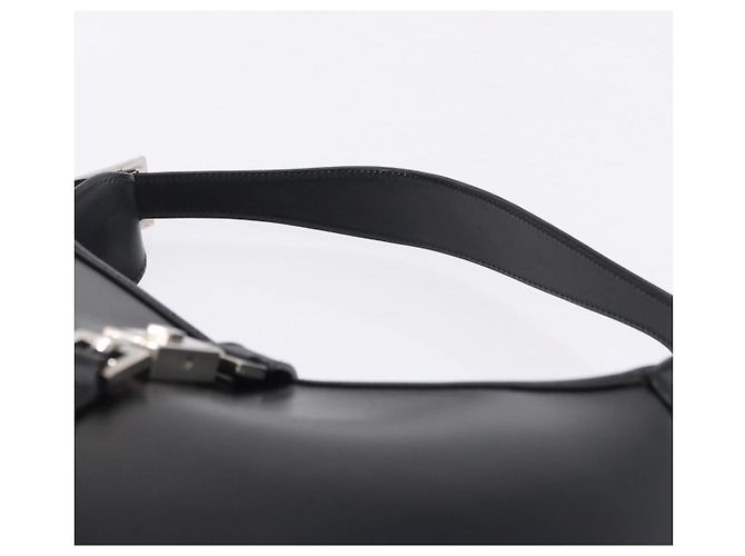GUCCI Jackie Shoulder Bag Leather Black Silver 001 3306 2684 - vista 8
