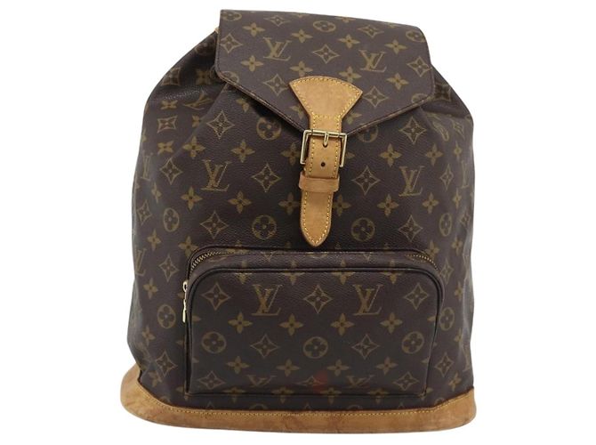 LOUIS VUITTON Monogram Montsouris GM Backpack M51135 LV - vista 2