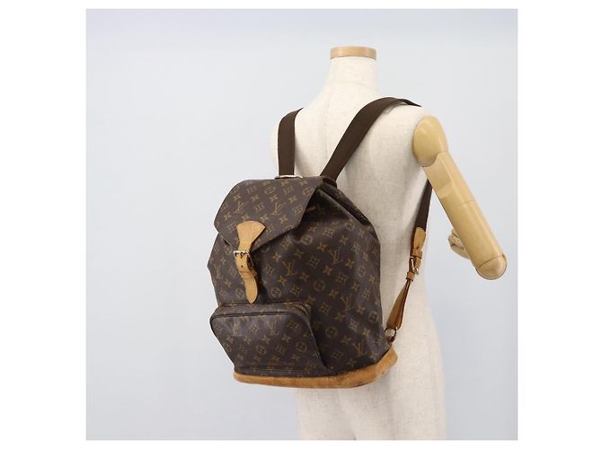 LOUIS VUITTON Monogram Montsouris GM Backpack M51135 LV - vista 26