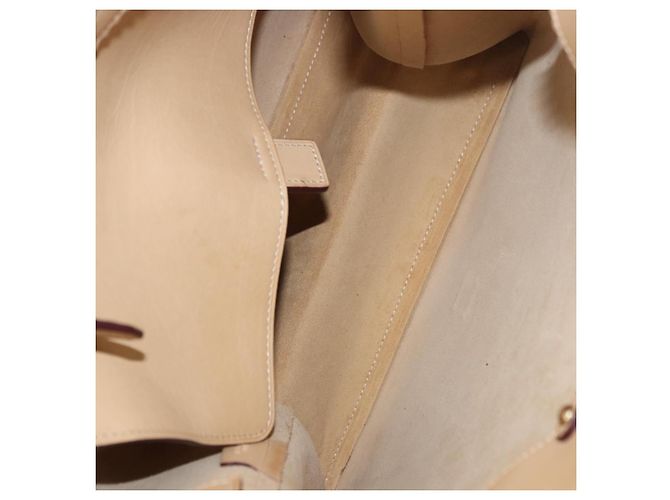 LOEWE Hand Bag Leather Beige Gold - vista 10