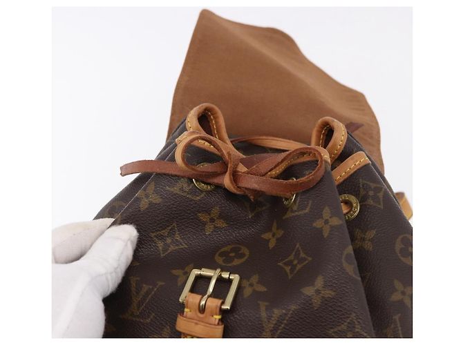 LOUIS VUITTON Monogram Montsouris MM Backpack M51136 LV - vista 21