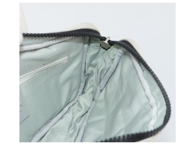 CHANEL Sports Line Choco Bar Chain Bag Coton Gris Argent CC - vue 20