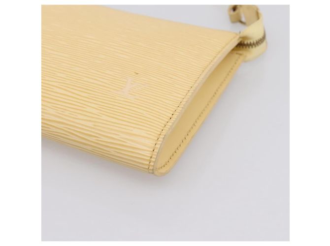 LOUIS VUITTON Epi Pochette Accessoires Pouch Vanilla M5294A LV - vista 10