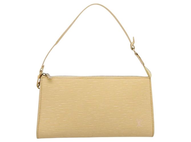 LOUIS VUITTON Epi Pochette Accessoires Pouch Vanilla M5294A LV - vista 2