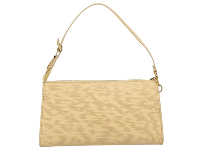 LOUIS VUITTON Epi Pochette Accessoires Pouch Vanilla M5294A LV - vista 3