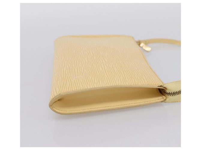 LOUIS VUITTON Epi Pochette Accessoires Pouch Vanilla M5294A LV - vista 5