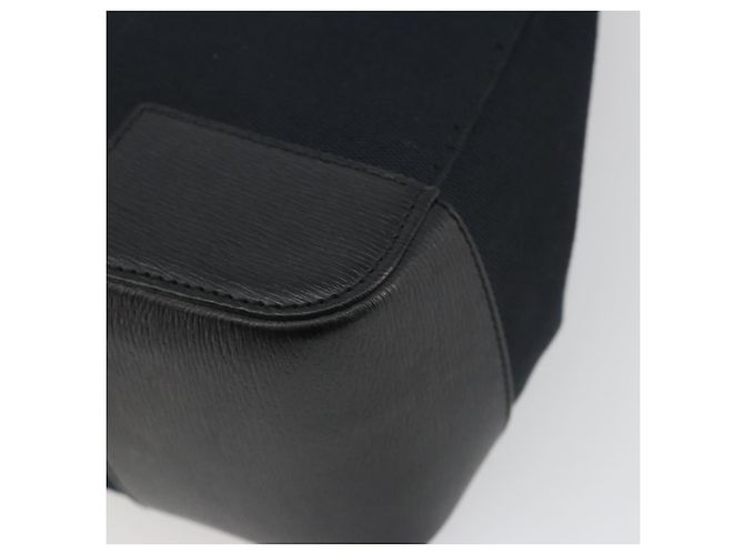 GUCCI Hand Bag Canvas Black Gold Tone 002 1103 - vista 15