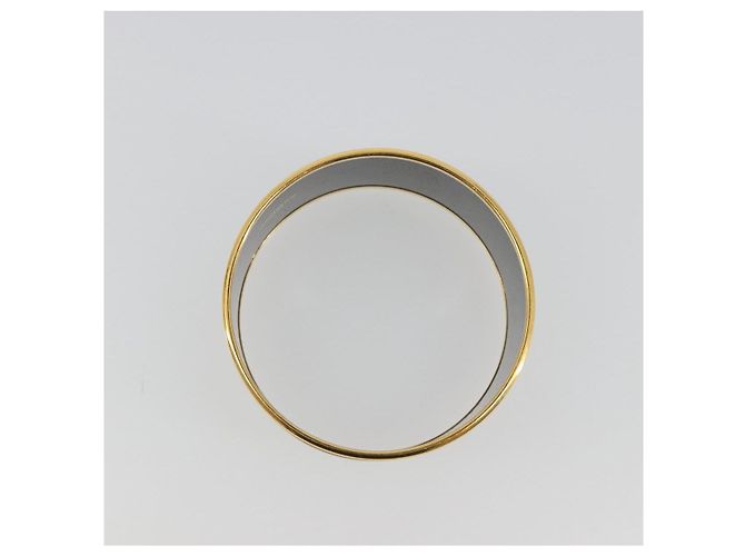 Hermès HERMES Bangle Emile TGM Bracelet metal Cloisonne Dark Brown - vista 11