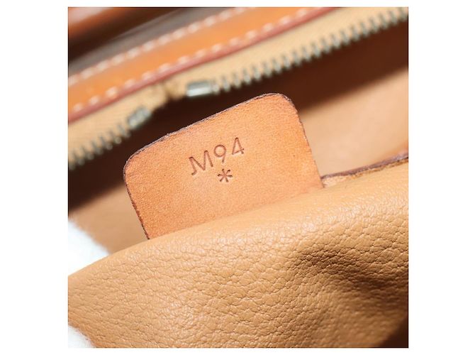 Céline CELINE Macadam Boston Bag PVC Leather 2way Brown Gold Tone - vista 10
