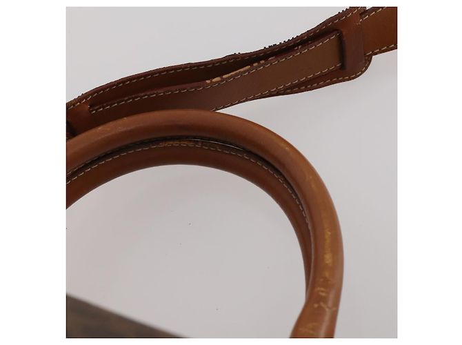 Céline CELINE Macadam Boston Bag PVC Leather 2way Brown Gold Tone - vista 15