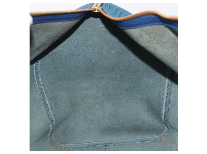 LOUIS VUITTON Epi Keepall 50 Boston Bag Blue M42965 LV - vista 18