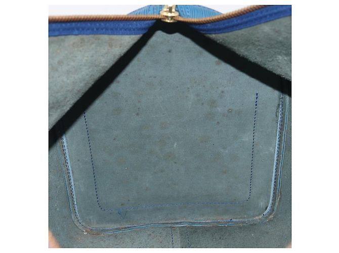 LOUIS VUITTON Epi Keepall 50 Boston Bag Blue M42965 LV - vista 19