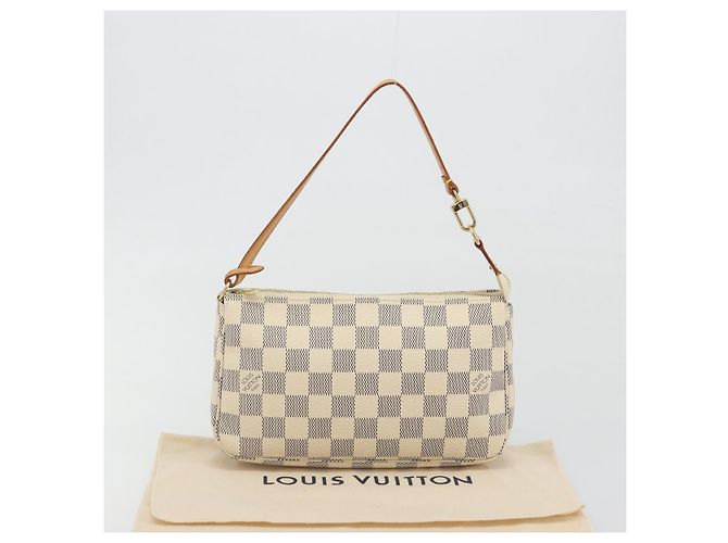 LOUIS VUITTON Damier Azur Pochette Accessoires Pouch N51986 LV - vista 12