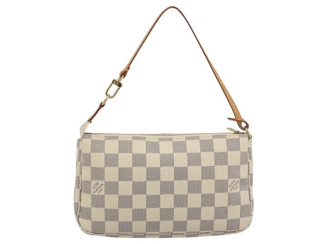 LOUIS VUITTON Damier Azur Pochette Accessoires Pouch N51986 LV - vista 2