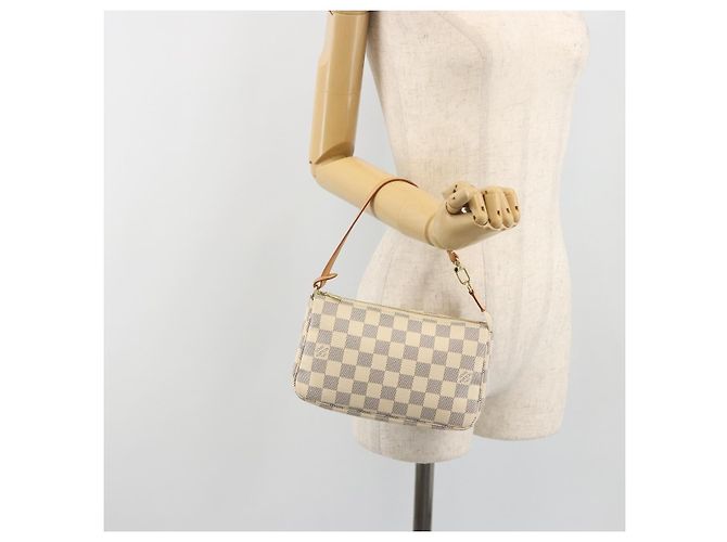 LOUIS VUITTON Damier Azur Pochette Accessoires Pouch N51986 LV - vista 21