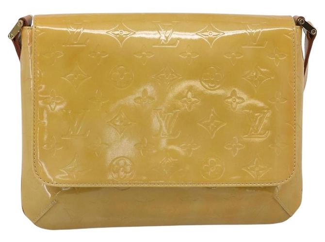 LOUIS VUITTON Monogram Vernis Thompson Street Bag Beige M91301 LV - vista 13