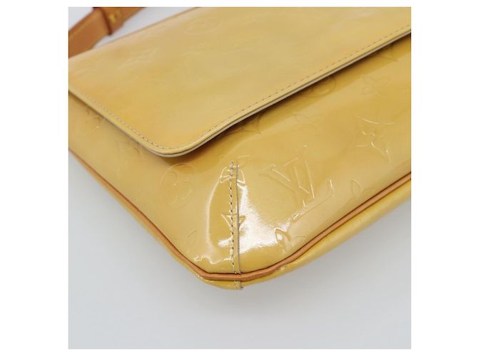 LOUIS VUITTON Monogram Vernis Thompson Street Bag Beige M91301 LV - vista 15