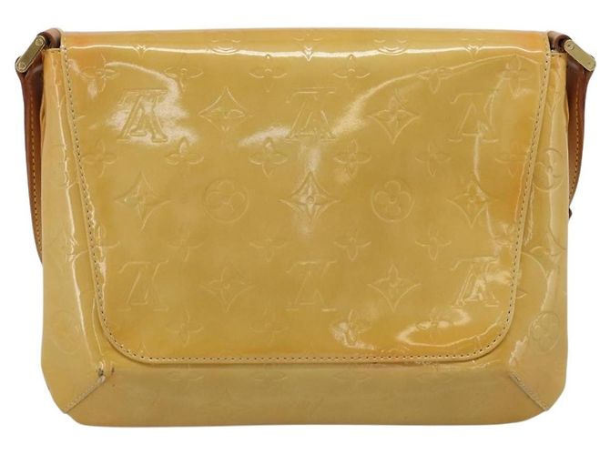 LOUIS VUITTON Monogram Vernis Thompson Street Bag Beige M91301 LV - vista 2