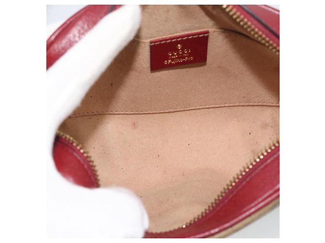 GUCCI Micro GG Supreme Doraemon Collaboration PVC Beige Gold 647784 - vista 10