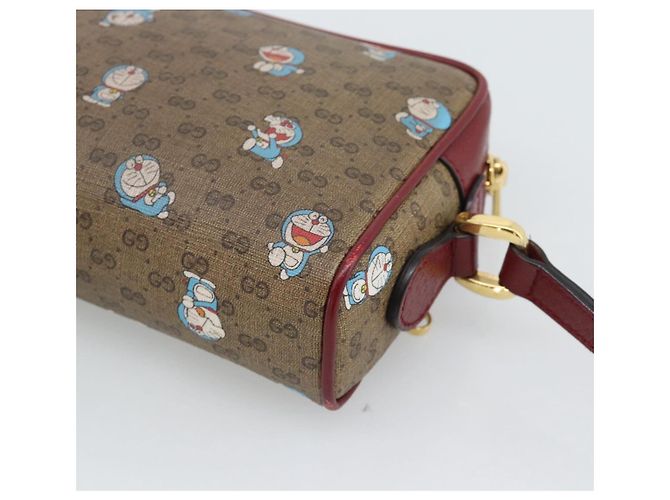 GUCCI Micro GG Supreme Doraemon Collaboration PVC Beige Gold 647784 - vista 15