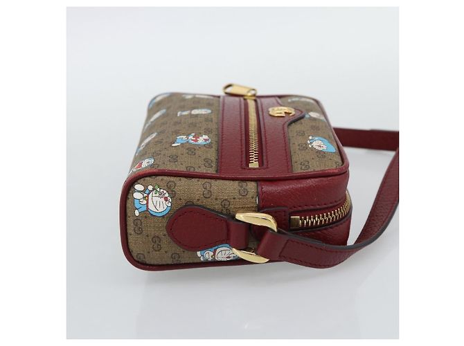 GUCCI Micro GG Supreme Doraemon Collaboration PVC Beige Gold 647784 - vista 4