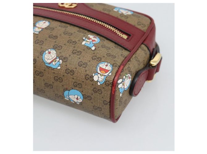 GUCCI Micro GG Supreme Doraemon Collaboration PVC Beige Gold 647784 - vista 9