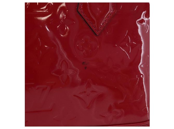 LOUIS VUITTON Monogram Vernis Alma BB Red Rose Andian M91771 LV - vista 2