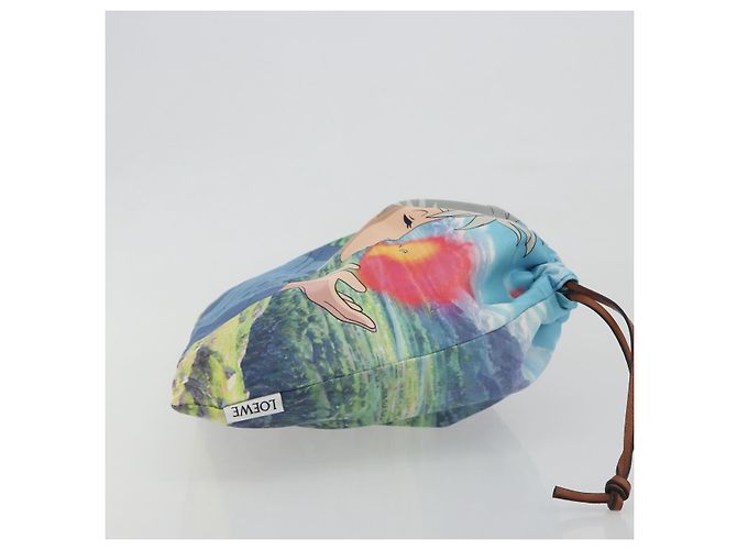 LOEWE Studio Ghibli Howl's Moving Castle Sophie Pouch Nylon Blue - vista 3