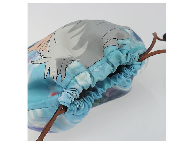 LOEWE Studio Ghibli Howl's Moving Castle Sophie Pouch Nylon Blue - vista 6
