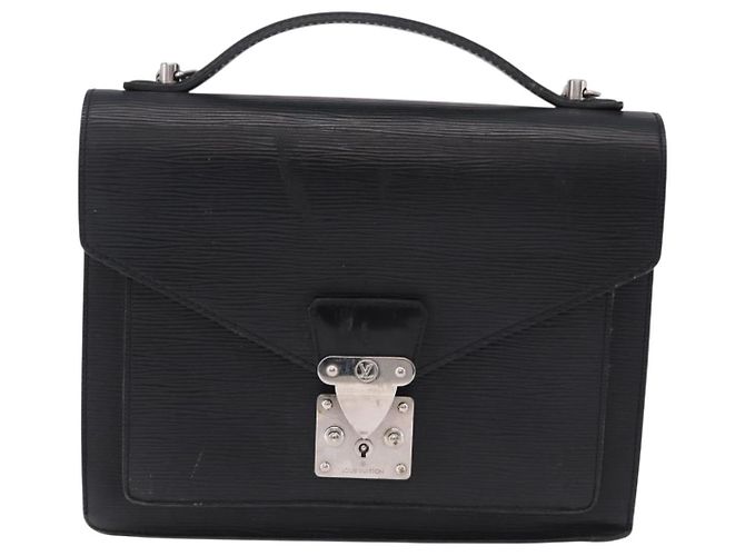 LOUIS VUITTON Epi Monceau 28 Hand Bag Black M52122 LV - vista 13