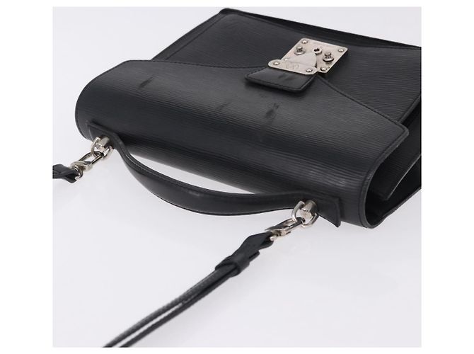 LOUIS VUITTON Epi Monceau 28 Hand Bag Black M52122 LV - vista 7
