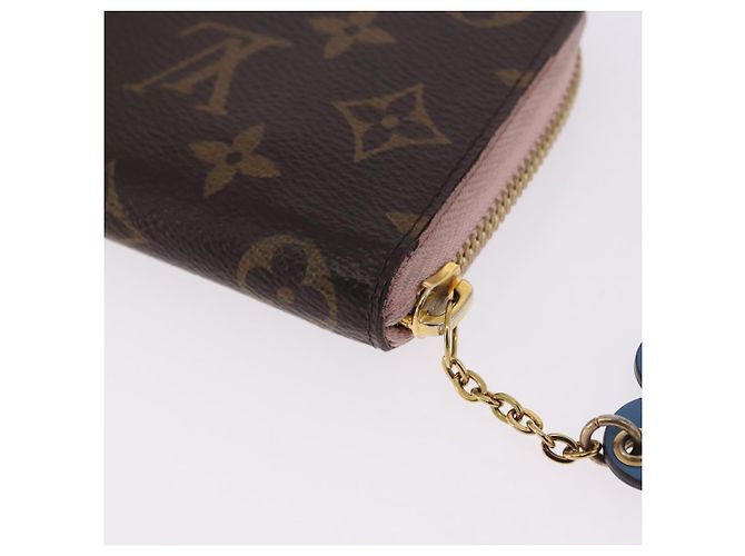 LOUIS VUITTON Monogram Portefeuille Clemence Long Wallet M60742 LV - vista 13