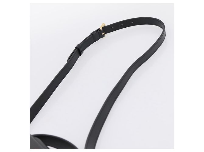 LOUIS VUITTON S Lock Bag Hand Bag Leather Black M82214 LV - vista 10