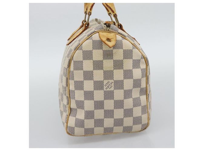 LOUIS VUITTON Damier Azur Speedy 25 Hand Bag N41534 LV - vista 4