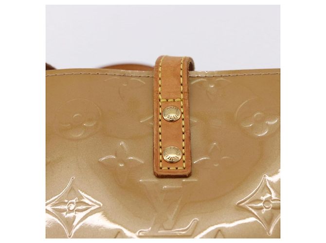 LOUIS VUITTON Monogram Vernis Reade PM Hand Bag Noisette M91334 LV - vista 10