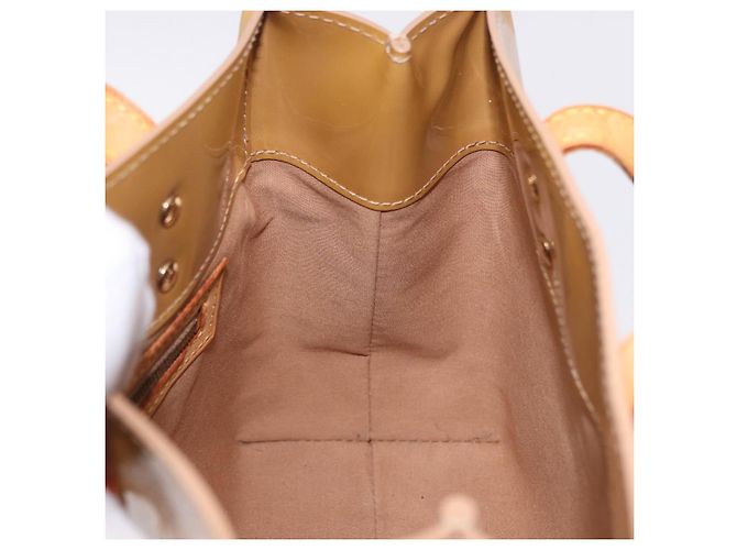 LOUIS VUITTON Monogram Vernis Reade PM Hand Bag Noisette M91334 LV - vista 18